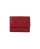 Peňaženka kožená červená VK18