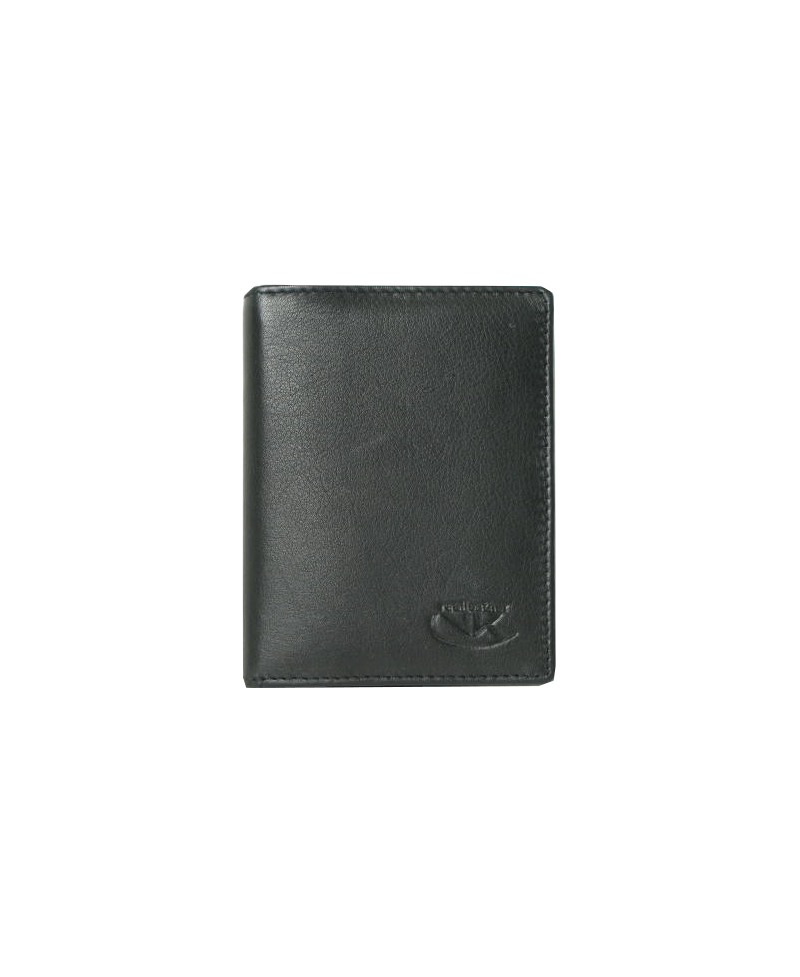 Peňaženka kožená čierna VK23
