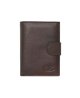 Peňaženka kožená pánska hnedá VK28