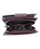 Peňaženka kožená hnedá VK25