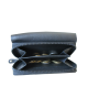 Peňaženka kožená dámska čierna VK15