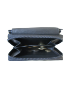 Peňaženka kožená dámska čierna VK16