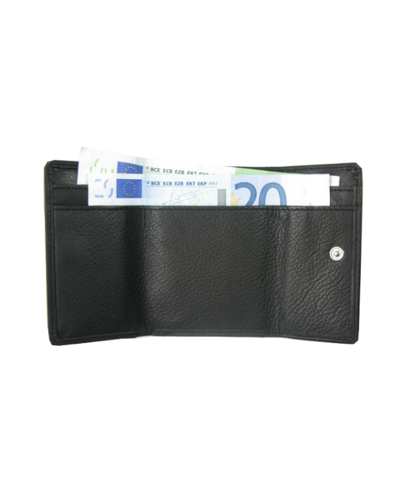 Peňaženka kožená dámska čierna VK18