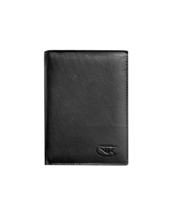 Peňaženka kožená pánska čierna VK6