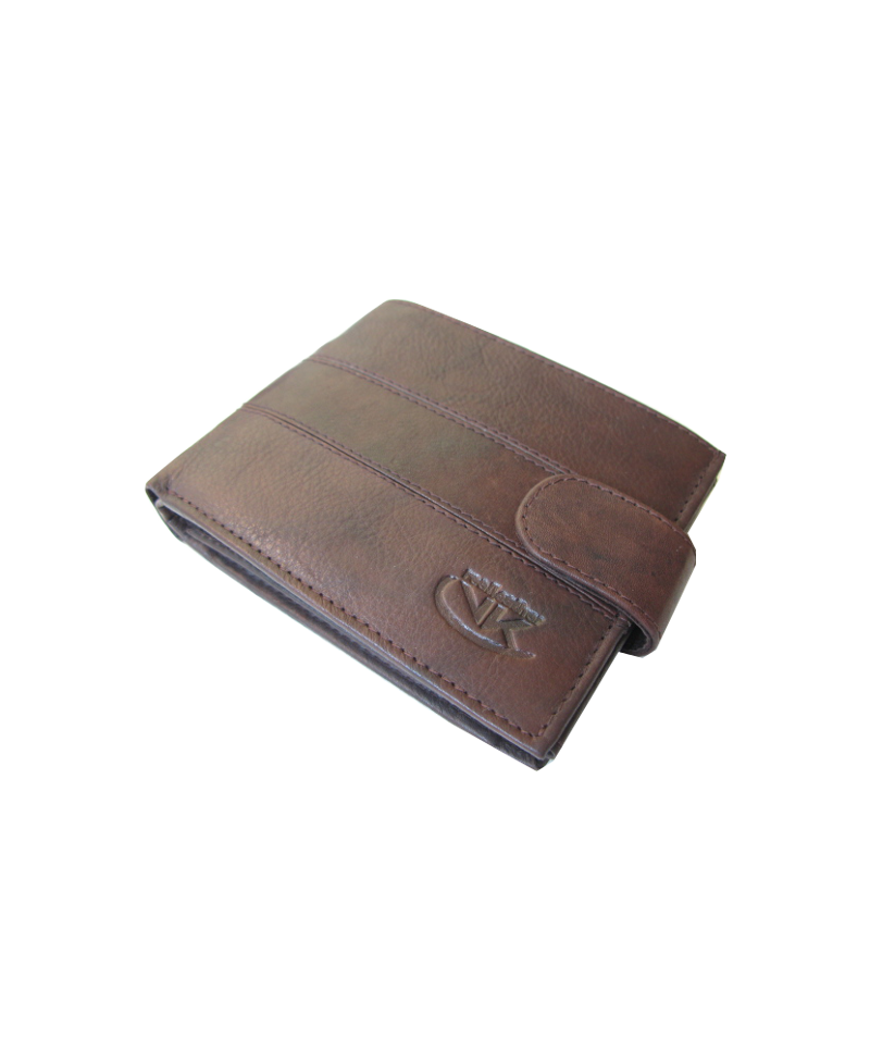 Peňaženka kožená pánska hnedá VK103A