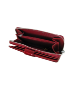 Peňaženka lakovaná dámska červená 5280