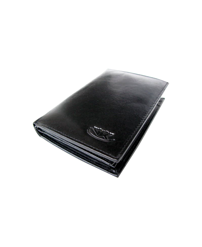 Peňaženka kožená pánska čierna P 4