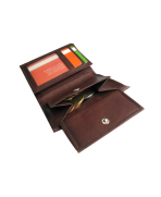 Peňaženka kožená pánska hnedá VK1