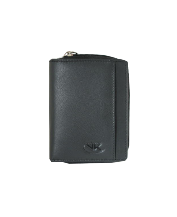 Peňaženka kožená dámska čierna VK35