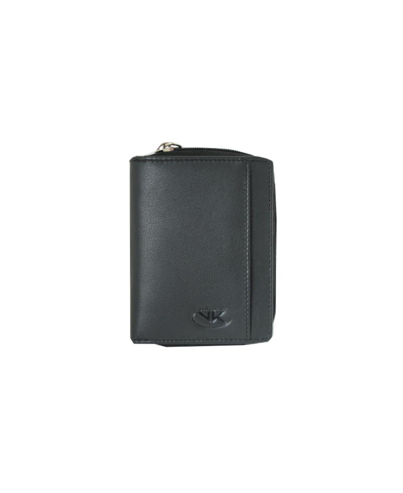 Peňaženka kožená dámska čierna VK35