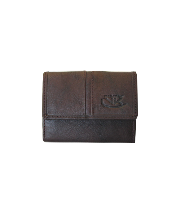 Peňaženka kožená dámska hnedá VK18