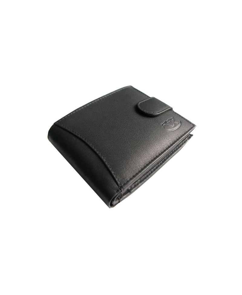Peňaženka kožená pánska čierna VK3A Radius