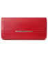 Peňaženka kožená dámska červená M211
