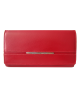 Peňaženka kožená dámska červená M213
