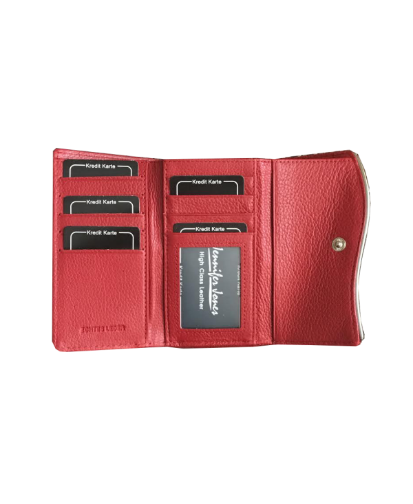 Peňaženka Jennifer Jones červená 5245