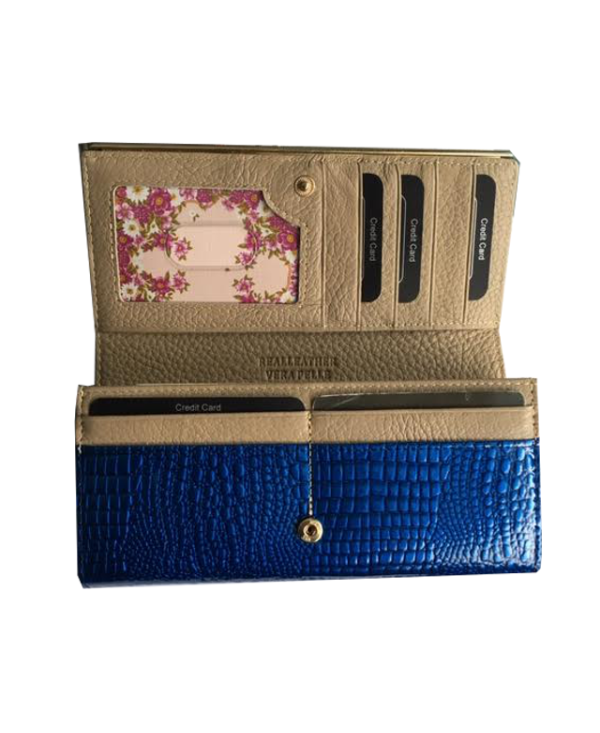 Peňaženka dámska modrá 5300