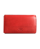 Peňaženka kožená dámska červená VK36 Linea