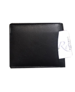 Peňaženka kožená pánska čierna VK3R
