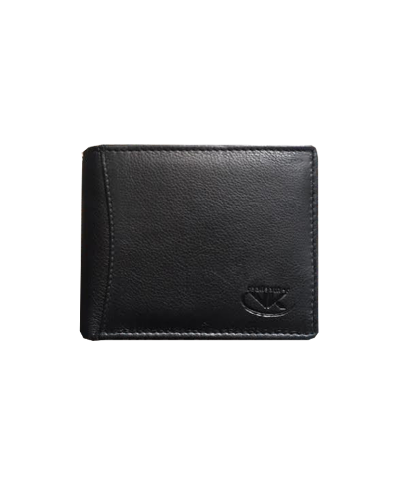 Peňaženka kožená pánska čierna VK3R