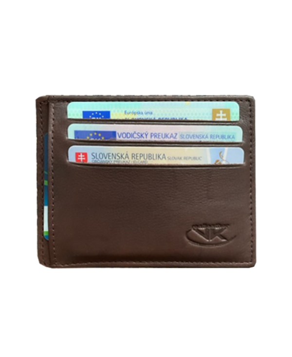 Púzdro pre kreditné karty  hnedé  VK40
