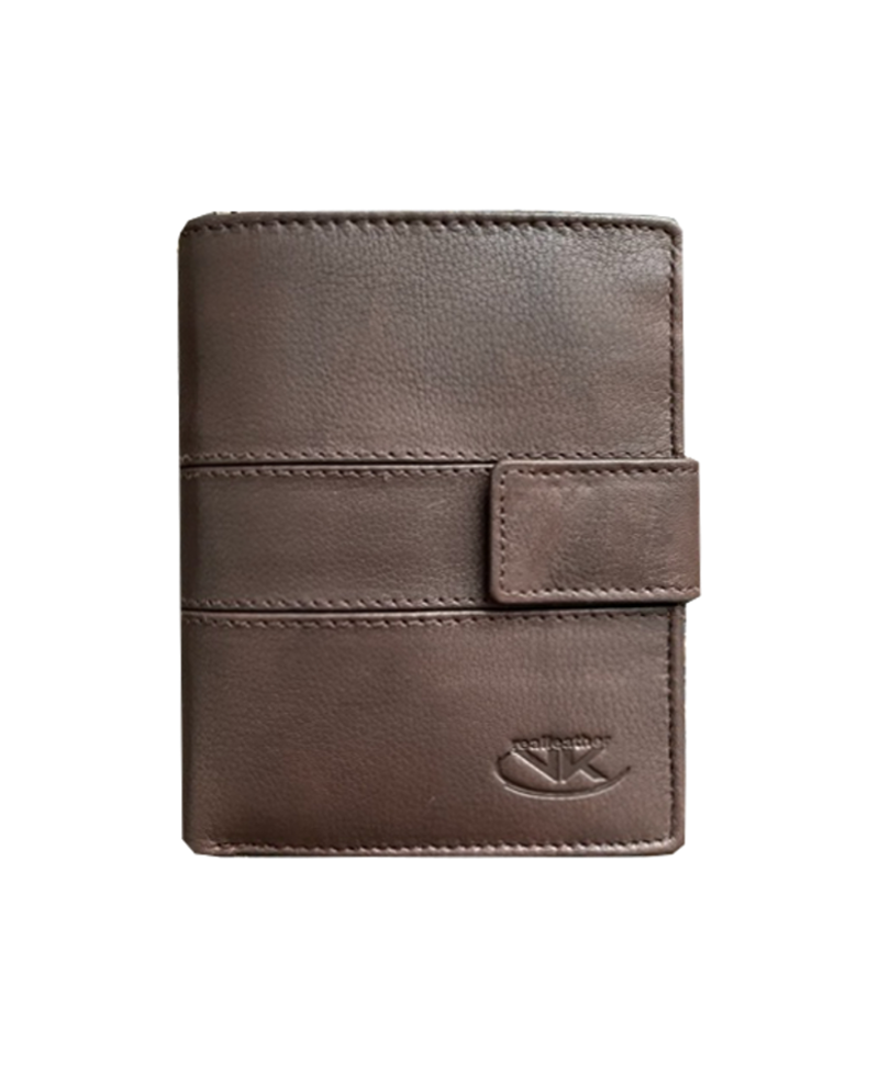 Peňaženka kožená  hnedá VK34A L