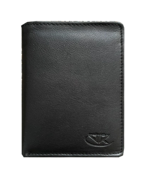 Peňaženka kožená pánska čierno VK34