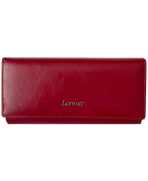 Peňaženka kožená dámska červená Lorenti 7023