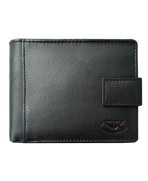 Peňaženka kožená pánska čierna VK 5A H