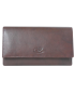 Peňaženka kožená hnedá VK71